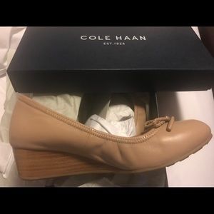 Cole Haan wedges. Brand new.
